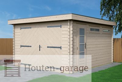 Houten-garage-Como-Woodpro