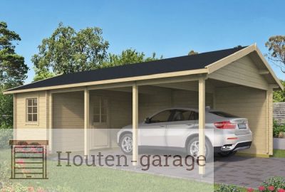 Houten-garage-Ever-tuindeco