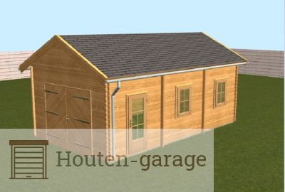 Houten-garage-Zapato-Lugarde